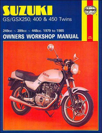 Suzuki GS / GSX250, 400 & 450 Twins 1979 - 1985
Haynes Owners Service & Repair Manual
