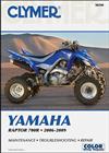 Yamaha Raptor 700R 2006 - 2009 Clymer Owners Service & Repair Manual