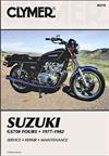 Suzuki GS750 Fours 1977 - 1982 Clymer Owners Service & Repair Manual