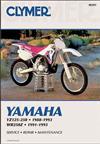 Yamaha YZ125, YZ250 & WR250 1988 - 1993
Clymer Owners Service & Repair Manual