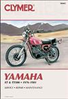 Yamaha XT500 & TT500 1976 - 1981 Clymer Owners Service & Repair Manual