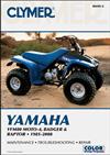 Yamaha YFM80 Moto-4, YFM80 Badger, YFM80 1985 - 2008
Clymer Owners Service & Repair Manual