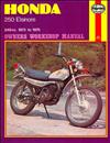 Honda Elsinore 250cc 1973 - 1975 Haynes Owners Service & Repair Manual