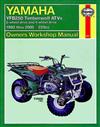 Yamaha YFB250 Timberwolf ATVs 1992 - 2000 Haynes Owners Service & Repair Manual