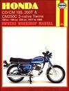 Honda CD185, CM185, CD200, CM200, CM250 Benly & Twinstar 1977 - 1985
Haynes Owners Service & Repair Manual