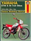 Yamaha DT50 & 80 Trail Bikes 1978 - 1995 Haynes Owners Service & Repair Manual